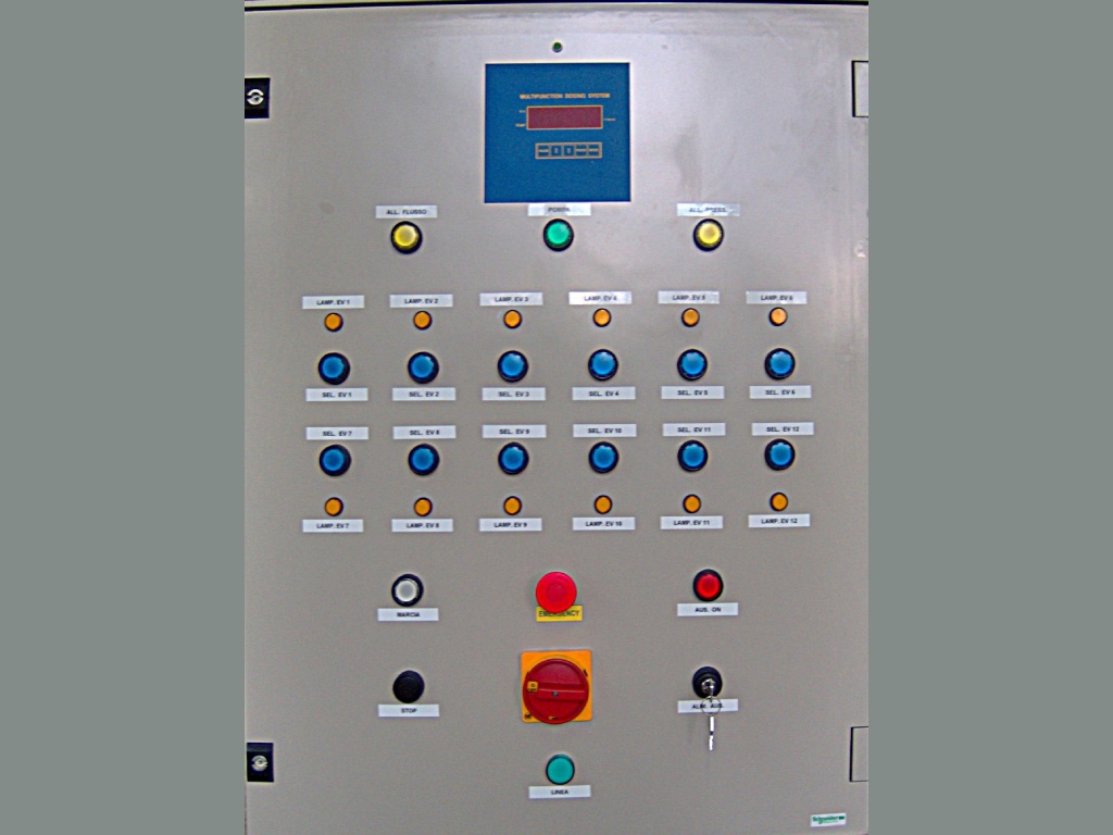 Quadri Elettrici di Dosaggio Custom - PR12
